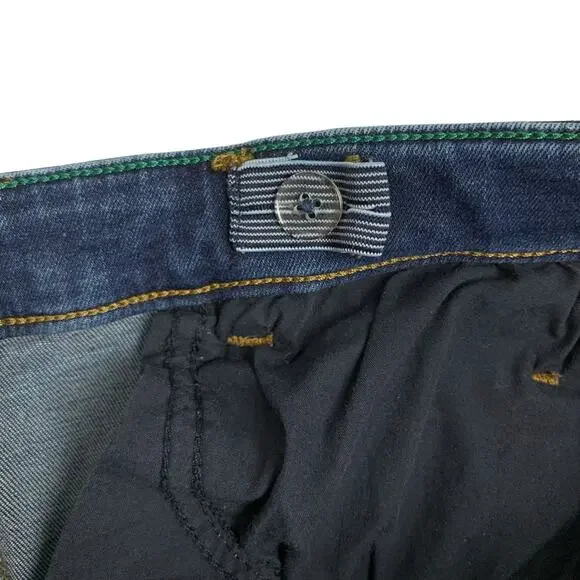 Mini Boden Jeans Skinny Stretchy Adjustable Waist Blue Girls 14 - Picture 5 of 9